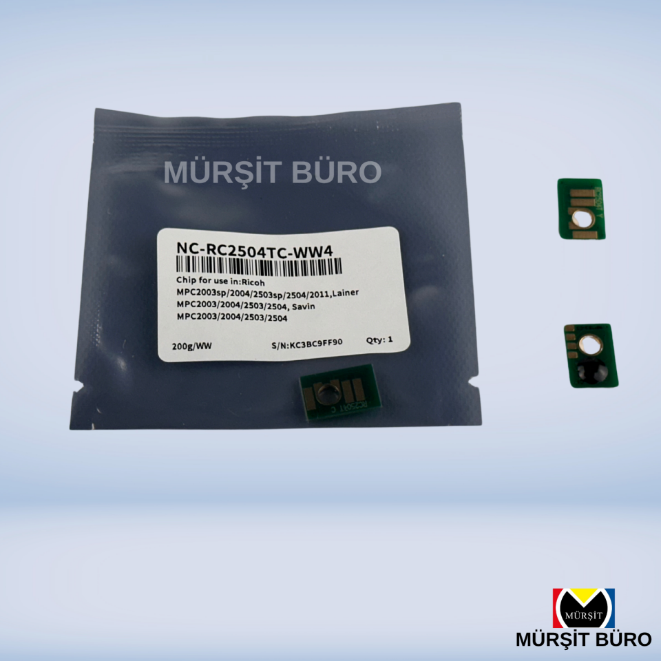 RICOH MPC-2504 SİYAH CHIP