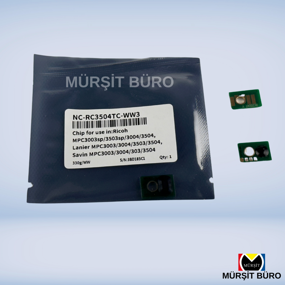 RICOH MPC-3504 SİYAH CHIP