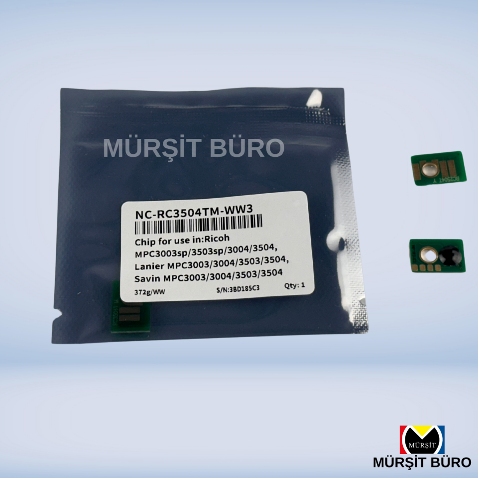 RICOH MPC-3504 MAVİ CHIP