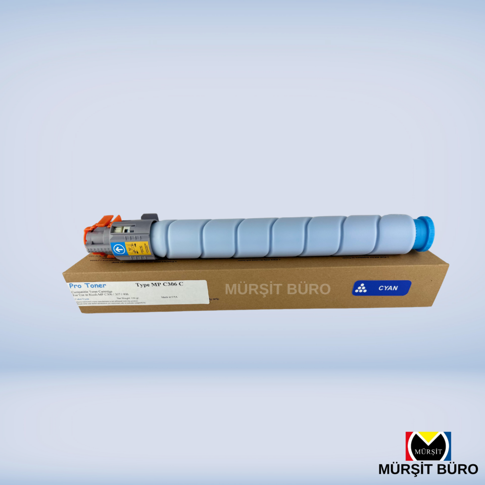 MPC-306 / 307 / 406 MAVİ TONER KARTUŞU
