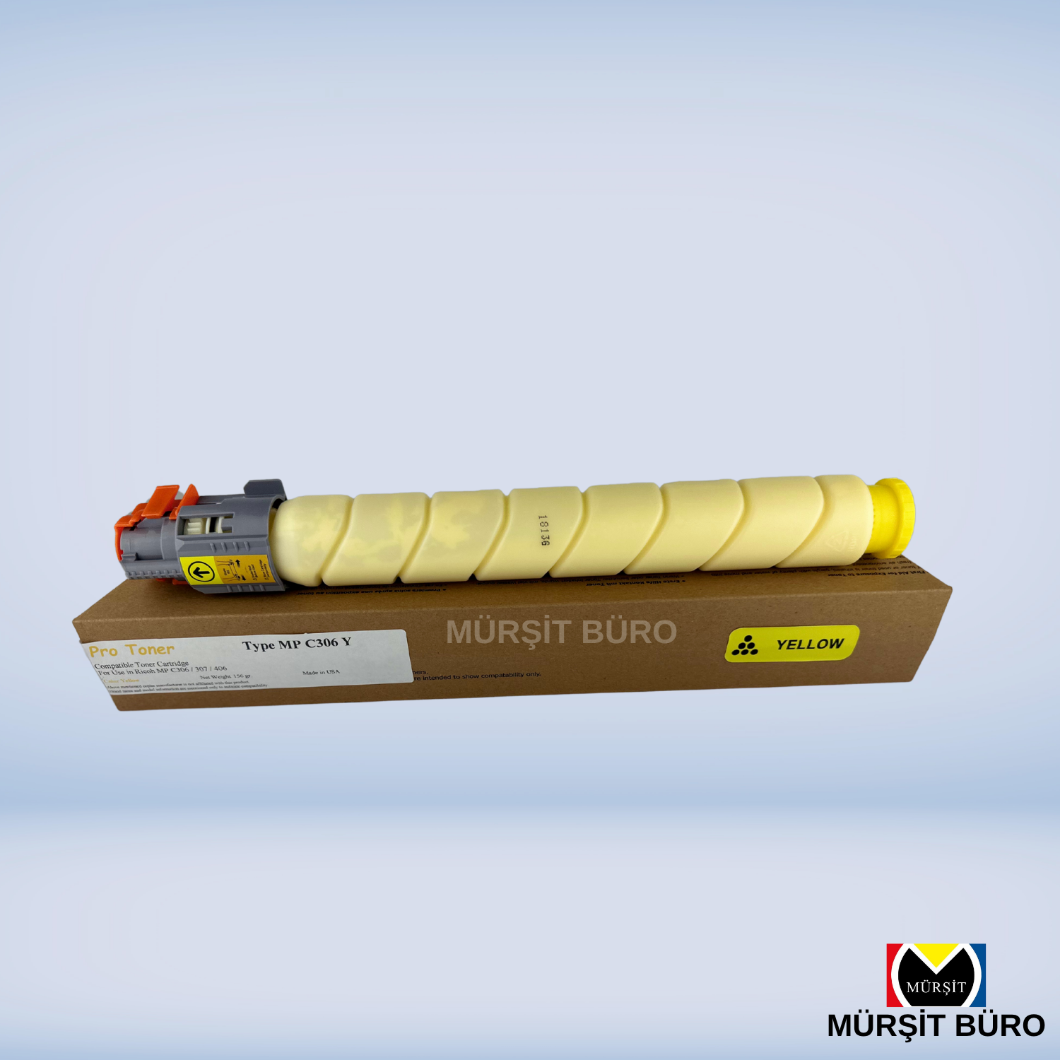 MPC-306 / 307 / 406 SARI TONER KARTUŞU