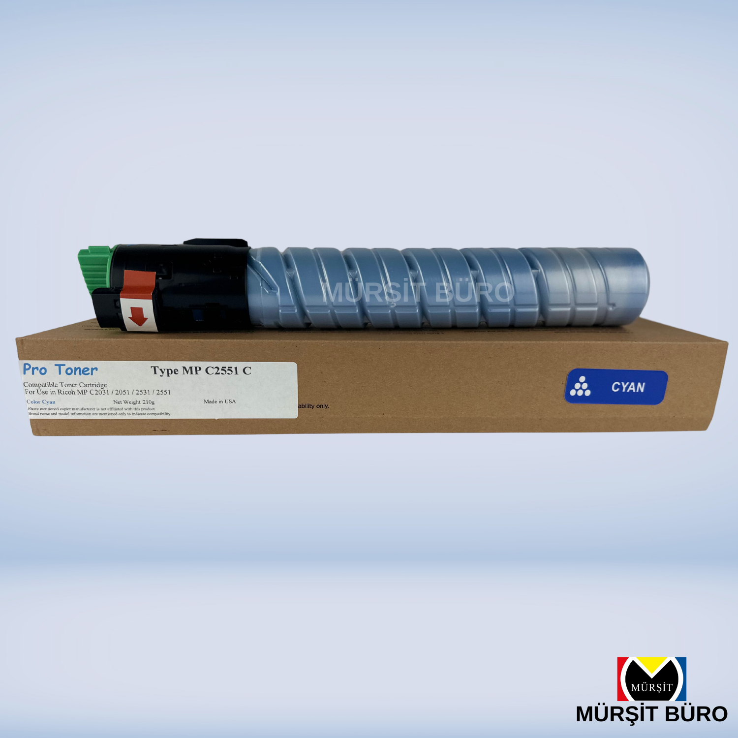 PRO TONER MP C- 2031 / 2051 / 2531 / 2551 MAVİ