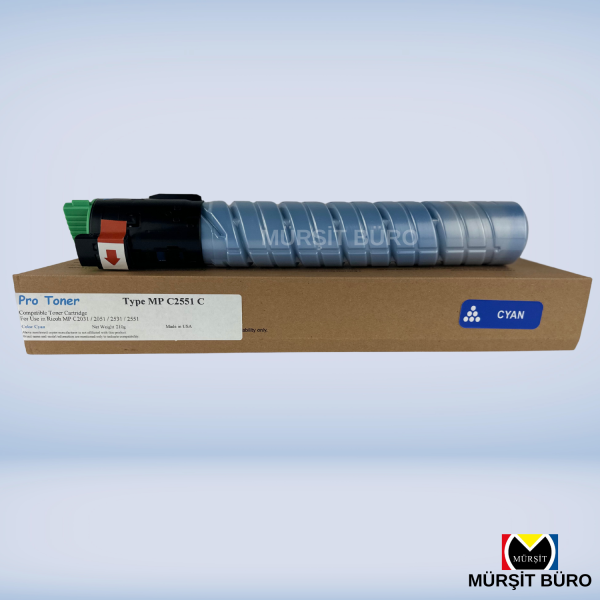 PRO TONER MP C- 2031 / 2051 / 2531 / 2551 MAVİ