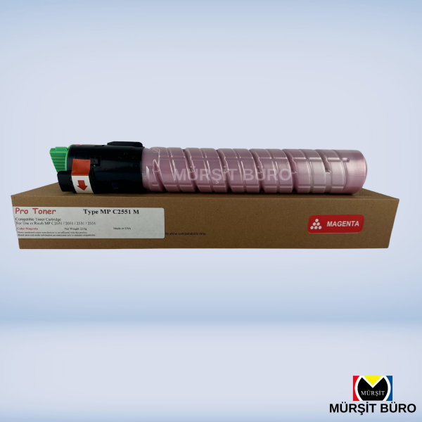 PRO TONER MP C- 2031 / 2051 / 2531 / 2551 KIRMIZI